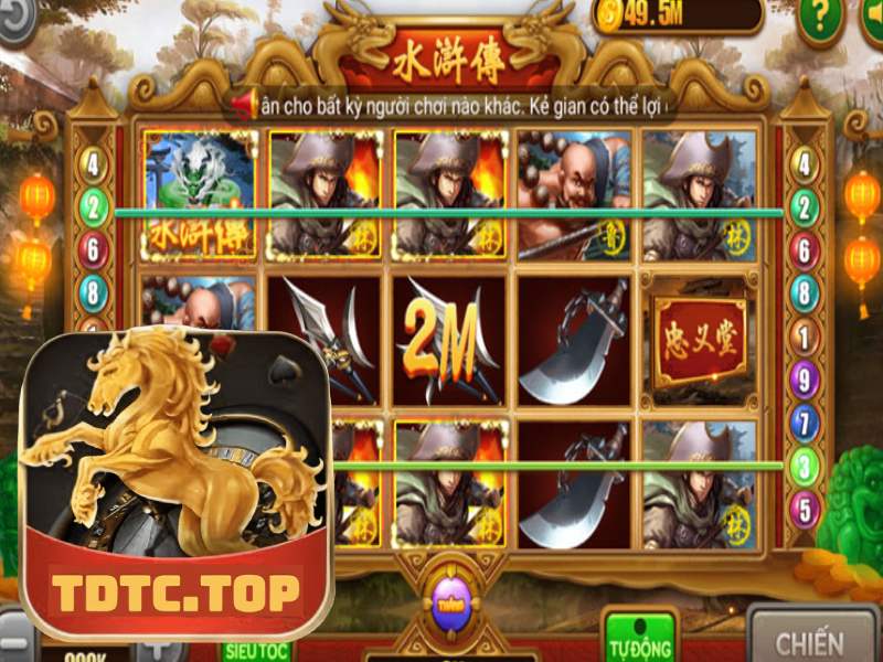 TDTC và tính năng đặc biệt của game slot Thủy Hử